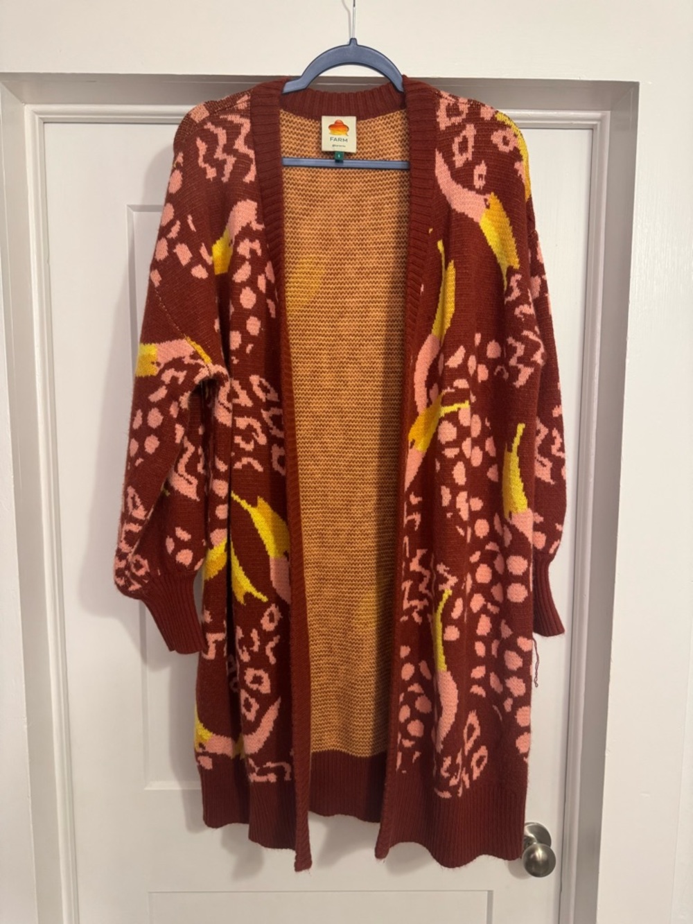 FARM Rio Toucan Cardigan - No Belt
